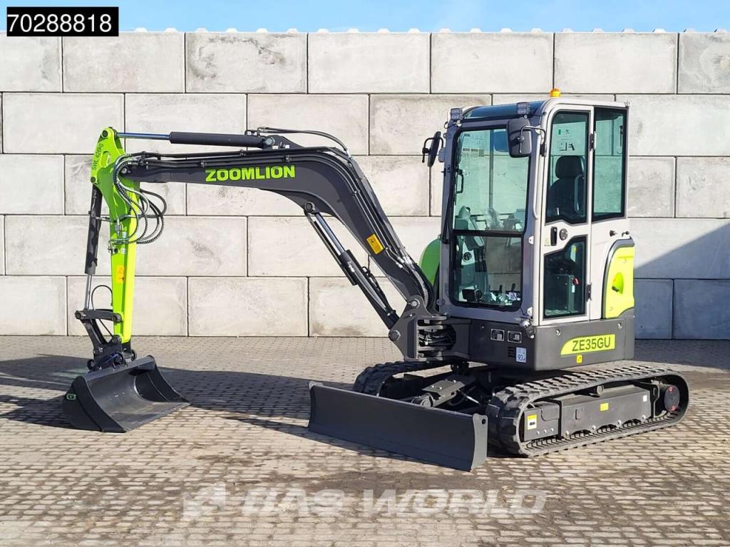 Zoomlion ZE35 GU FACTORY WARRANTY -KUBOTA ENGINE -A/C Photo 5