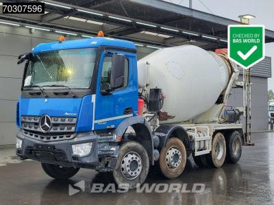 Mercedes Arocs 3240 8X4 9m3 Stetter AM 9/8FHCLL Steelsuspension Automatic Euro 6 en vente par BAS World B.V.