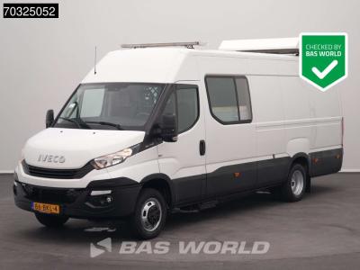 Iveco Daily 50C14 CNG 3.0L Dubbellucht L3H2 Navi 3,5t Trekhaak Airco Cruise Werkplaatsinrichting Euro6 L3 en vente par BAS World B.V.