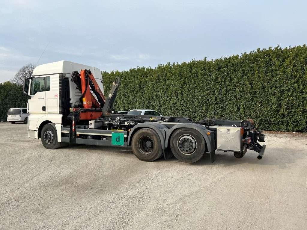 Man TGX 26.480 SCARRABILE CON GRU DIETRO CABINA Photo 4