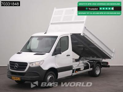 Mercedes-Benz Sprinter 516 CDI Automaat Kipper 3500kg trekhaak MBUX Airco Cruise Kieper Benne Open laadbak Tipper en vente par BAS World B.V.