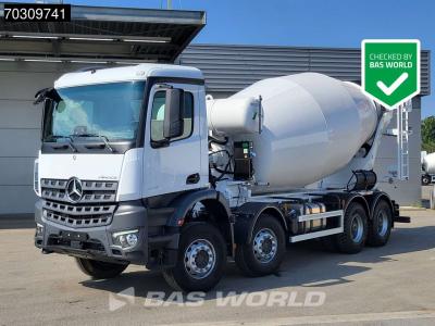 Mercedes-Benz Arocs 4142 8X4 NEW! 12m3 Stetter Mixer Steelsuspension Automatic Big-Axle Euro 6 en vente par BAS World B.V.