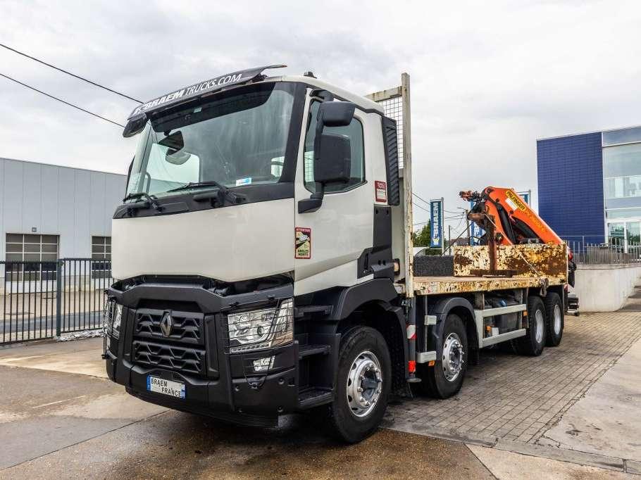 Renault C 380 DXI+Palfinger 26 T/m+5EXT. Photo 2