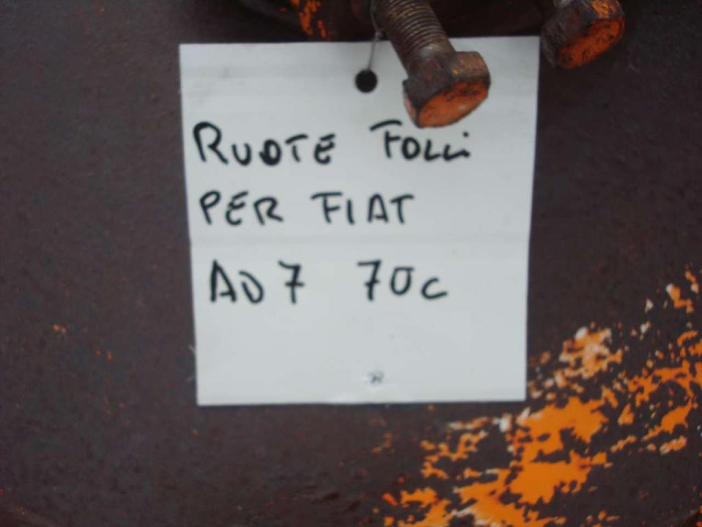 Roue folle pour Fiat AD7-70C Photo 4