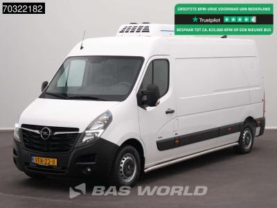 Opel Movano 140PK 500kg D'Hollandia Laadklep Koelwagen L3H2 Navi Airco Cruise Camera Parkeersensoren v+a en vente par BAS World B.V.
