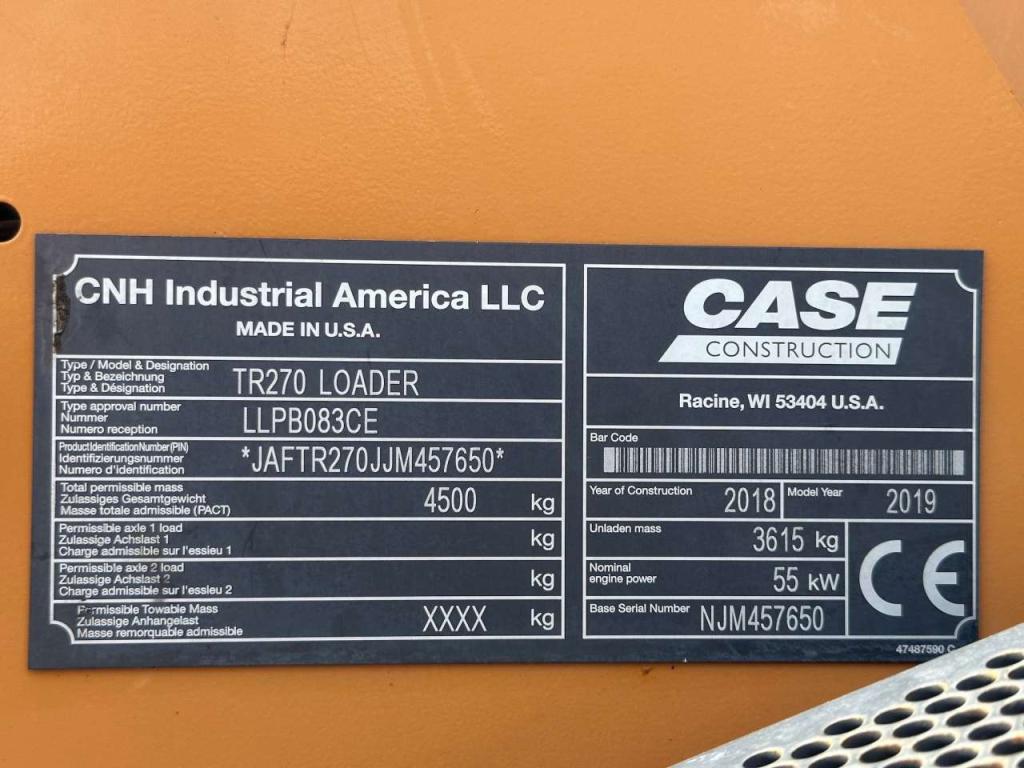 Case TR270 Photo 10