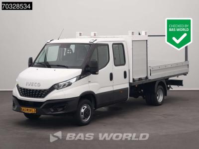 Iveco Daily 50C18 3.0L Automaat Open Laadbak met Kist Dubbellucht LED 3,5t Trekhaak Airco Cruise Euro6 Pr en vente par BAS World B.V.