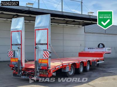 Vega Lowbed 2 axles NEW Hydr. Ramps. Lift+Steering Axle en vente par BAS World B.V.