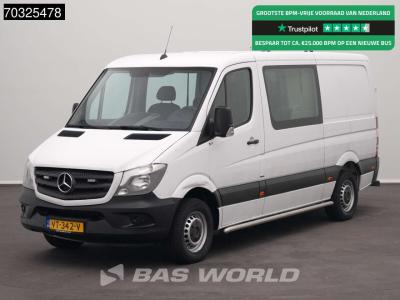 Mercedes-Benz Sprinter 313 CDI Automaat L2H1 Trekhaak Airco APK 03-2027 Euro6 DC Doka Mixto Airco Trekhaak en vente par BAS World B.V.