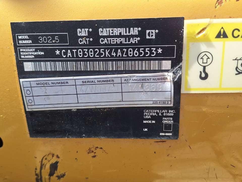 Caterpillar 302.5 Photo 5