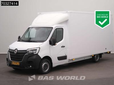 Renault Master 165PK BPM VRIJ! Lowliner Bakwagen Navi LED Airco Cruise Camera Euro6 Meubelbak Koffer A/C Cr en vente par BAS World B.V.