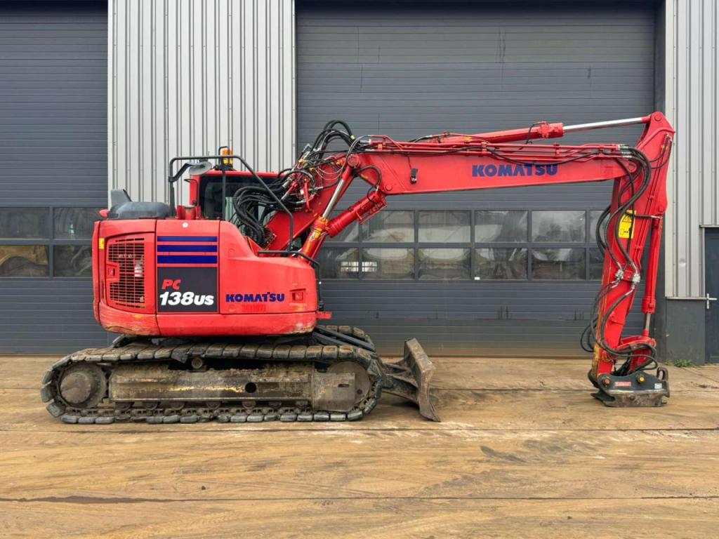 Komatsu PC138US - Tripple boom + blade Photo 6
