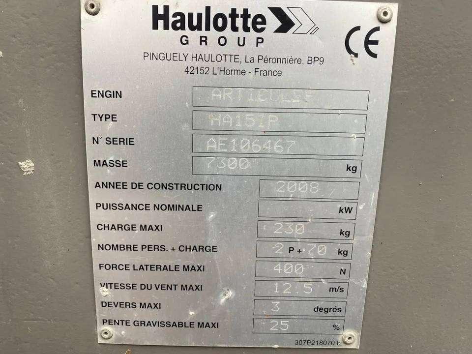 Haulotte HA 15 IP Photo 4