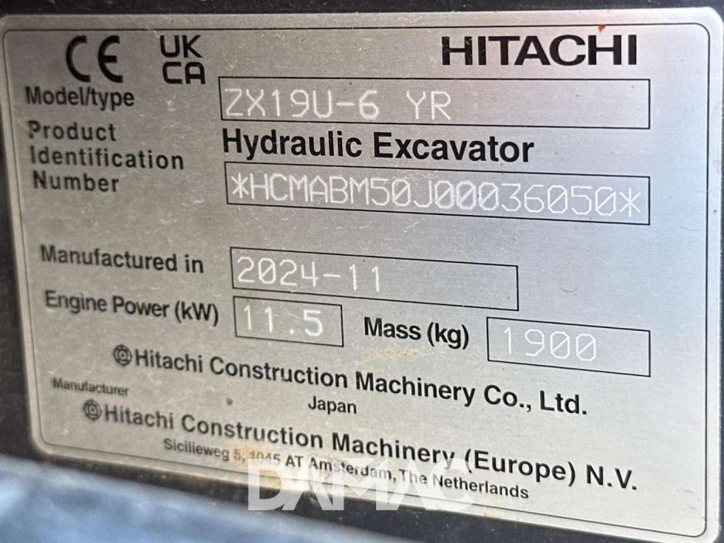 Hitachi ZX19U Photo 18