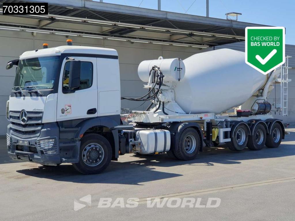 Mercedes-Benz Actros 1845 4X2 Retarder Hydraulik 12m3 Lift Axle Concrete Photo 1