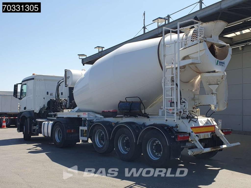 Mercedes-Benz Actros 1845 4X2 Retarder Hydraulik 12m3 Lift Axle Concrete Photo 2