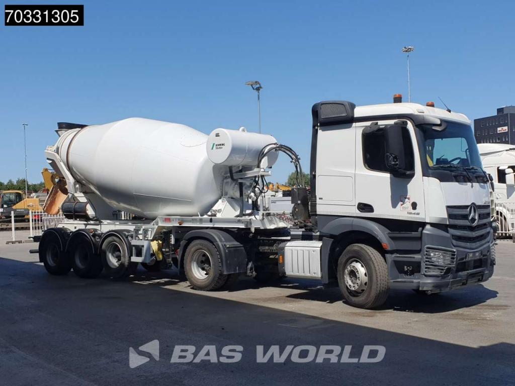 Mercedes-Benz Actros 1845 4X2 Retarder Hydraulik 12m3 Lift Axle Concrete Photo 3