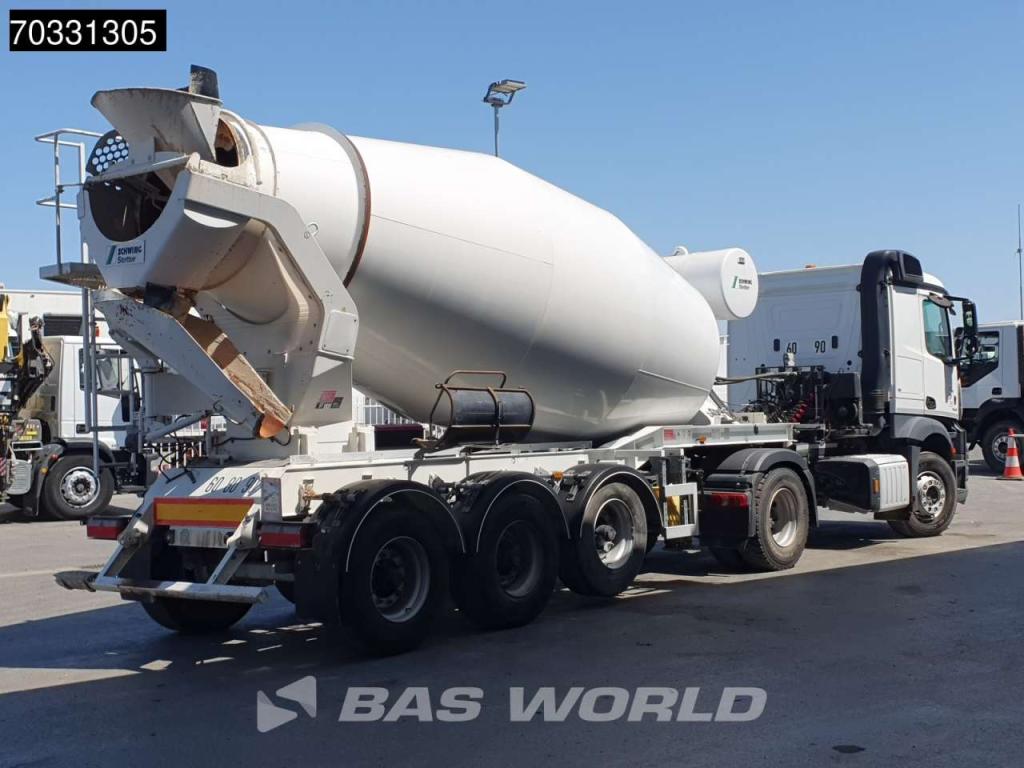 Mercedes-Benz Actros 1845 4X2 Retarder Hydraulik 12m3 Lift Axle Concrete Photo 5