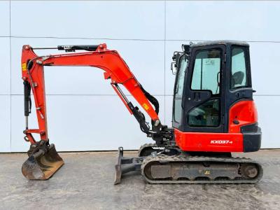 Kubota KX037-4 - Hammer Lines / Quick Coupler en vente par Boss Machinery