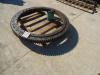 Couronne d'orientation pour Fiat Allis FE28 - N. DENTI 114 - N. FORI INT. 36 - EST. 36 Photo 1 thumbnail