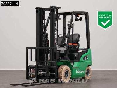 Hangcha CPD18 Electric Li-ion Forklift - Triplex - Warranty en vente par BAS World B.V.