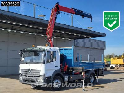 Mercedes-Benz Atego 1623 4X2 16tonner FASSI F135.2.22 E Crane Kran Remote control Airco Euro 6 en vente par BAS World B.V.