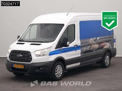 Ford Transit 130pk L3H2 Airco Cruise Parkeersensoren APK 01-2027 Euro6 L3 A/C Towbar Cruise control en vente par BAS World B.V.