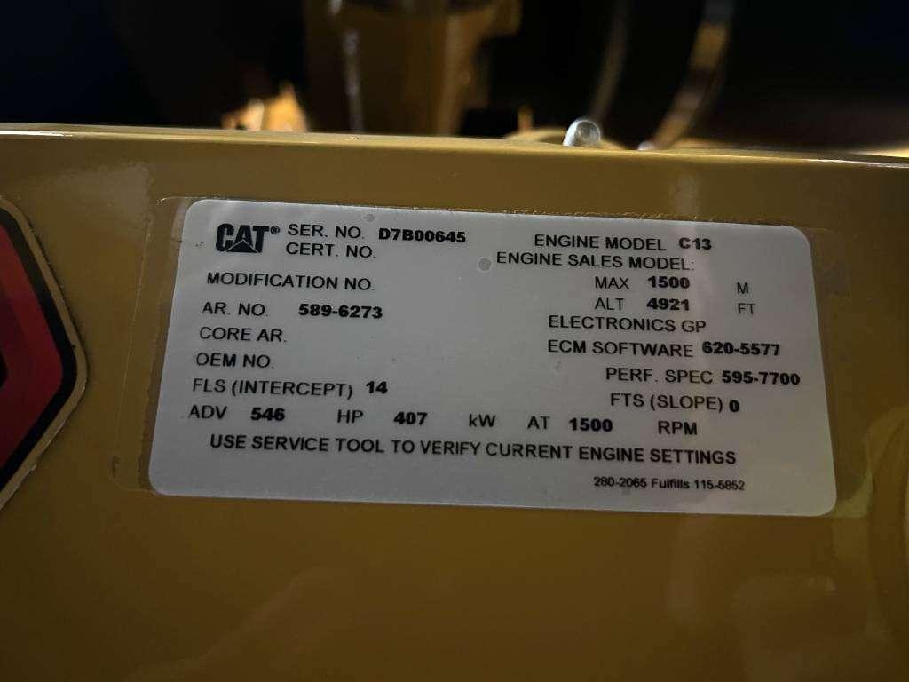 Caterpillar DE450GC - 450 kVA Stand-by Generator - DPX-18219 Photo 15