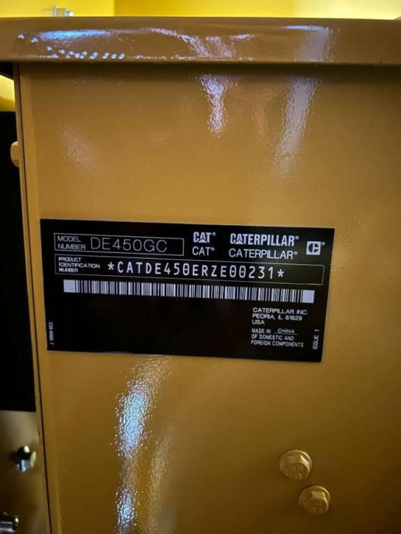 Caterpillar DE450GC - 450 kVA Stand-by Generator - DPX-18219 Photo 21