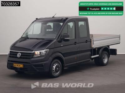 Volkswagen Crafter 122pk Dubbel Cabine Open Laadbak Dubbellucht Trekhaak Airco Euro6 Pritsche Pickup Open Box en vente par BAS World B.V.