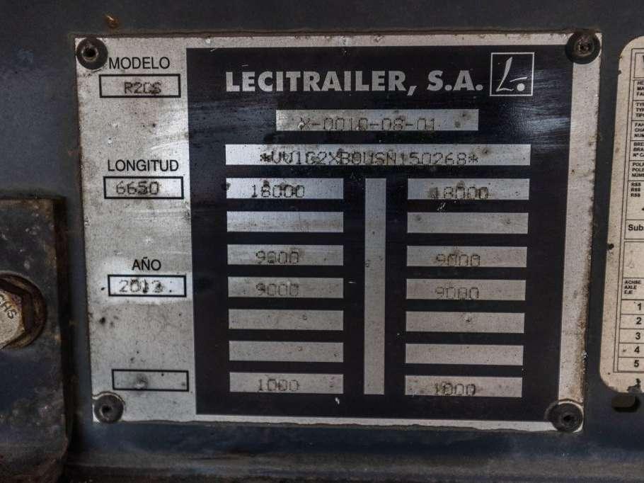 Lecitrailer R20S + DHOLLANDIA A COLONNE 2TON Photo 15
