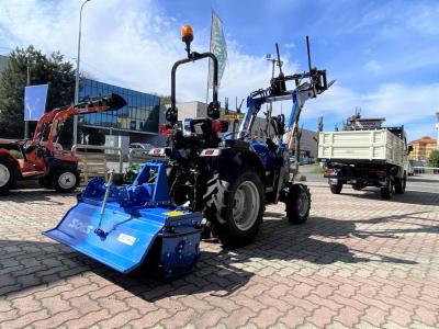 Solis S26 con FRESA SOLIS ORIGINALE CM 120 e FORCA PALLET Kg 300 en vente par Giordano Srl