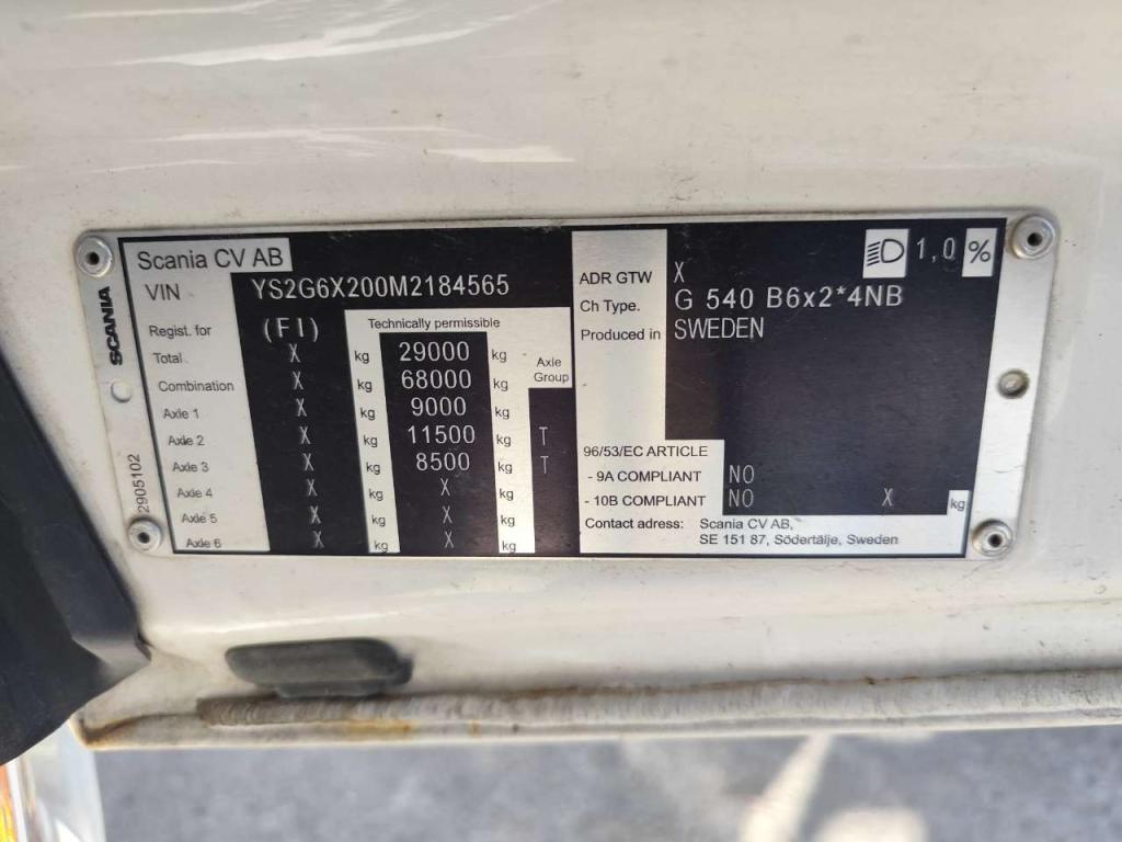 Scania G540 Photo 4