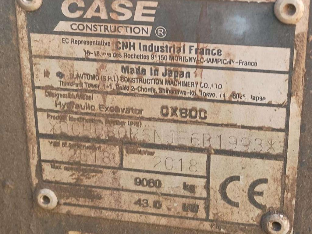 Case CX80C Photo 8