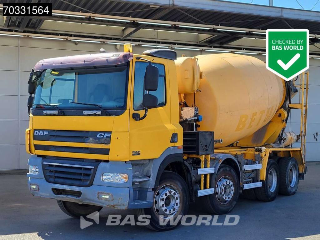 Daf CF85.360 CF 8X4 9m3 Mixer Steelsuspension Big-Axle Manual Euro 4 Photo 1