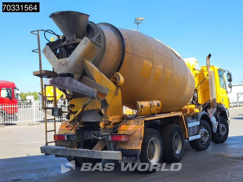 Daf CF85.360 CF 8X4 9m3 Mixer Steelsuspension Big-Axle Manual Euro 4 Photo 7