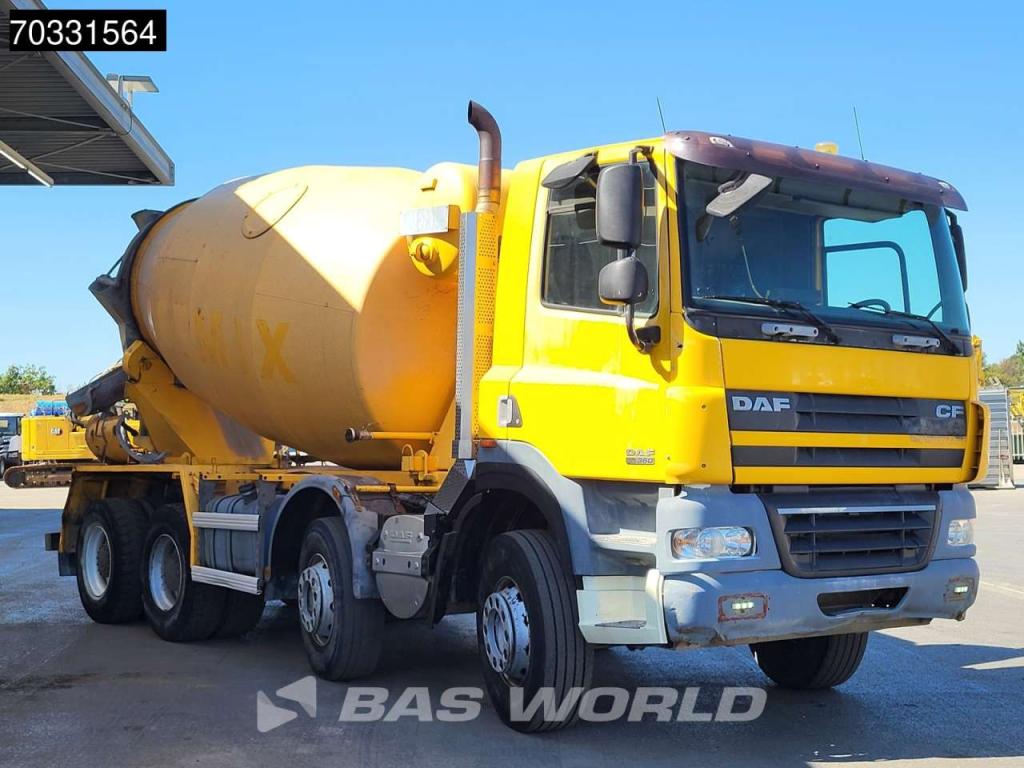 Daf CF85.360 CF 8X4 9m3 Mixer Steelsuspension Big-Axle Manual Euro 4 Photo 8