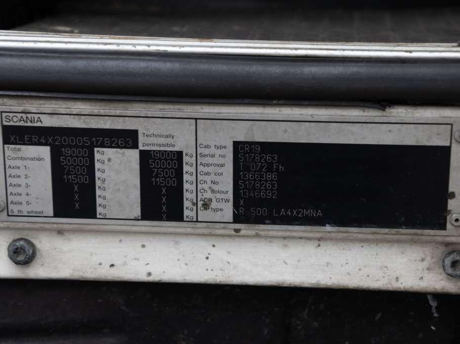 Scania R500-V8+E5+Intarder Photo 9